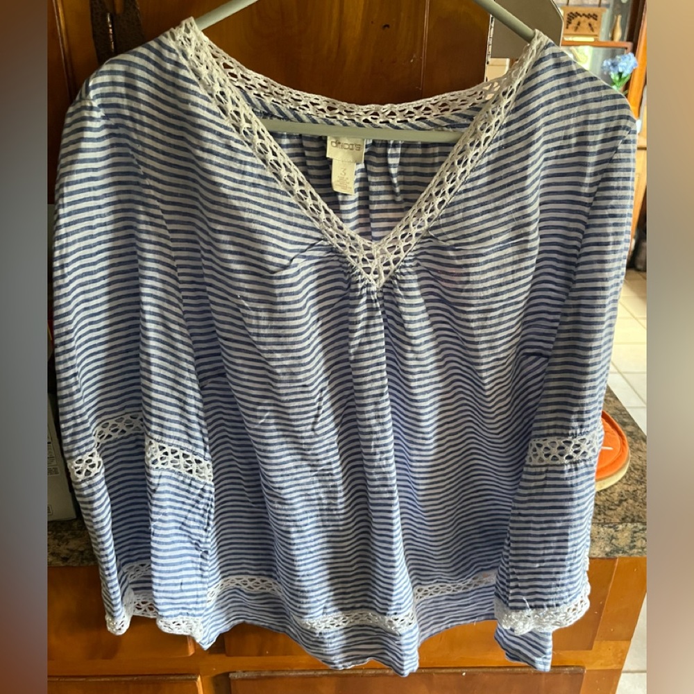 Chico’s top.